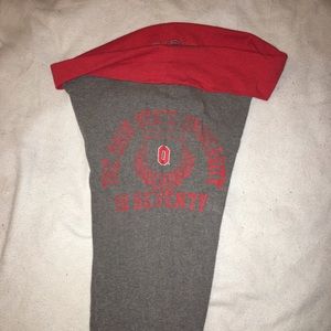 Boot cut Ohio State yoga pants